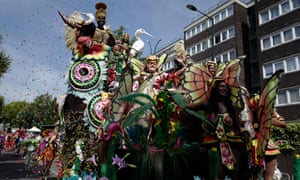 One of the floats at last year’s Notting Hill carnival during which the Met’s use of facial recognition was wrong 98% of the time.