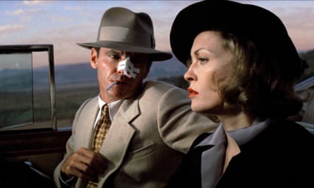 Faye Dunaway with Jack Nicholson in Roman Polanski's Chinatown