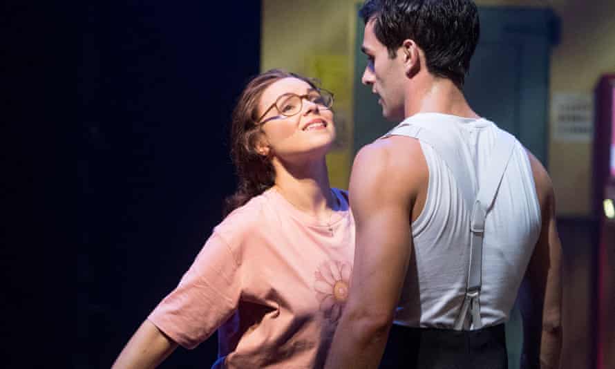 Velvet voiced … Gemma Sutton as Fran and Sam Lips as Scott in Strictly Ballroom: The Musical.