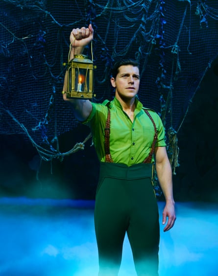 Jordan Litz as Fiyero in the current London production.