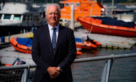 Royal National Lifeboat Institution (RNLI) chief executive Mark Dowie at the RNLI College in Poole, Dorset.