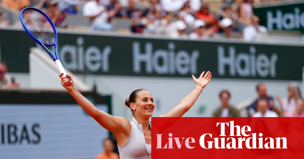 French Open 2026: Kostyuk shocks Swiatek; Jodar v Carreño Busta, and more on day eight – live