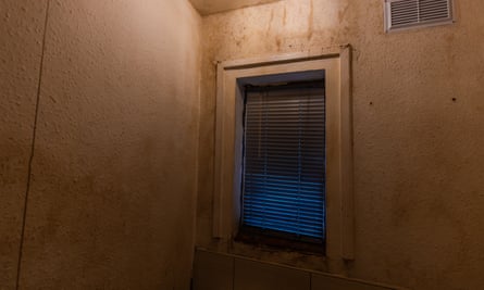 A house on the Little London estate showing the damp and wet inside that the landlord will not improve.