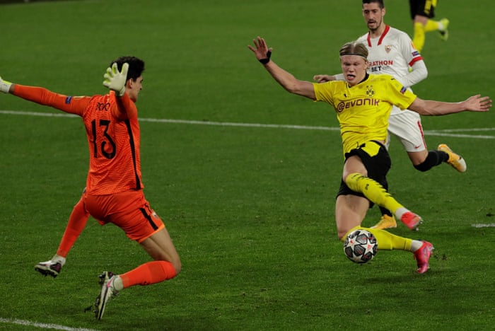 Sevilla V Borussia Dortmund Champions League Round Of 16 First Leg Live Football The Guardian