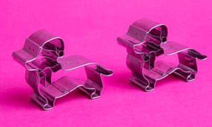 Dachshund Christmas cookie cutter