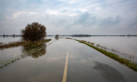 Flooding in Lincolnshire, November 2019.