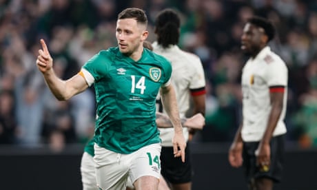 Browne salvages draw for Ireland against World Cup contenders Belgium