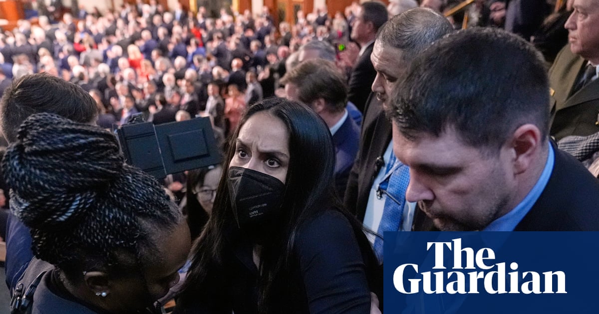 Ilhan Omar guest arrested for standing at Trump’s State of the Union address