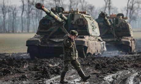 Russian armoured vehicles in Rostov region.