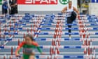 Shot putter runs 32sec 100m hurdles after injury hits Belgium at Euro Champs