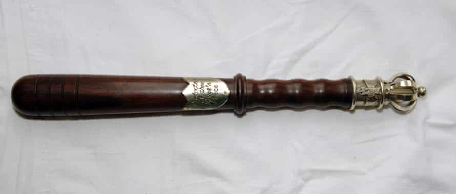 Wooden truncheon