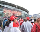 Arsenal v Manchester United: Women’s Super League – live