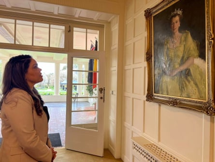 Northern Territory Country Liberal party senator Jacinta Nampijinpa Price has shared images on social media of her visit to the governor general’s house where she signed the ondolence book to the Royal family.