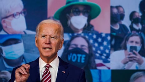 Joe Biden: I'm going to 'shut down the virus', not the US – video