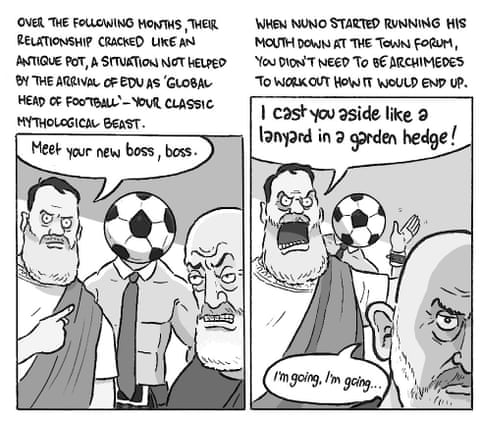 David Squires on … Nottingham Forest’s mythical quest for a new champion, panel 5