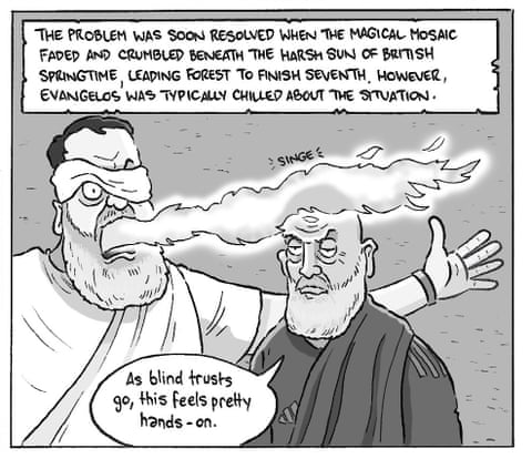 David Squires on … Nottingham Forest’s mythical quest for a new champion, panel 4