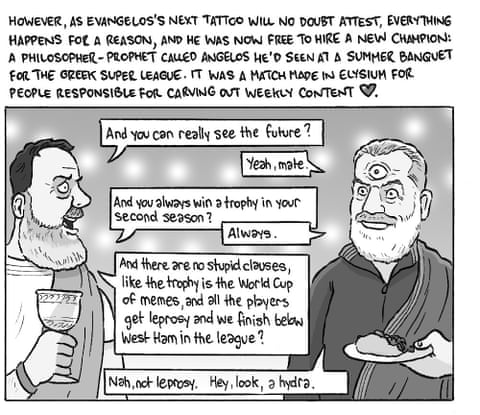 David Squires on … Nottingham Forest’s mythical quest for a new champion, panel 6
