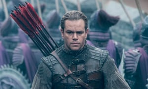 Great Wall of Outrage: one blogger called the film ‘the latest in the grand cinematic tradition of the Special White Person’. 
