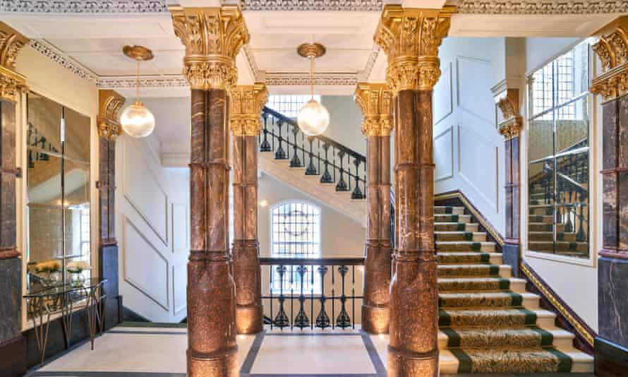 The Grand's opulent staircase