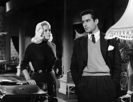 Diana Dors and Michael Craig in Yield to the Night.