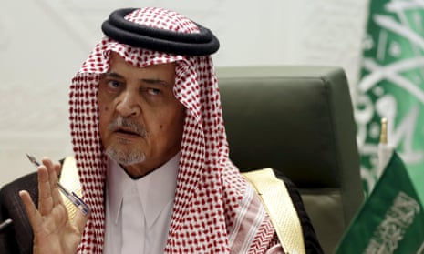 Prince Saud al-Faisal, Saudi Arabia’s foreign minister