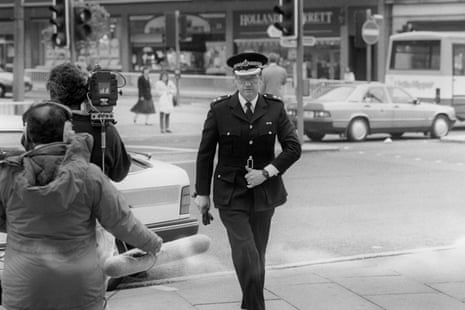 Hillsborough disaster court caseFile photo dated 25/05/89 of Chief Supt David Duckenfield preparing to face the Hillsborough disaster inquiry in Sheffield. PA Photo. Issue date: Thursday November 28, 2019. Hillsborough match commander David Duckenfield has been found not guilty at Preston Crown Court of the gross negligence manslaughter of 95 Liverpool fans who died at the 1989 FA Cup semi-final. See PA story COURTS Hillsborough. Photo credit should read: PA/PA Wire