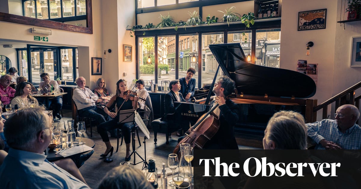 Puccini and prawn cocktail: live music goes on cafe menu to tempt customers