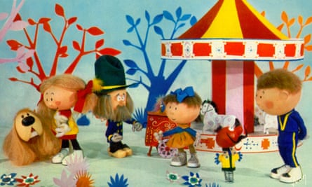 Le Manège Enchanté (The Magic Roundabout) created by Serge Danot.