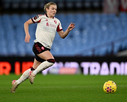 Beata Olsson during the Women’s Super League match between Aston Villa and Liverpool