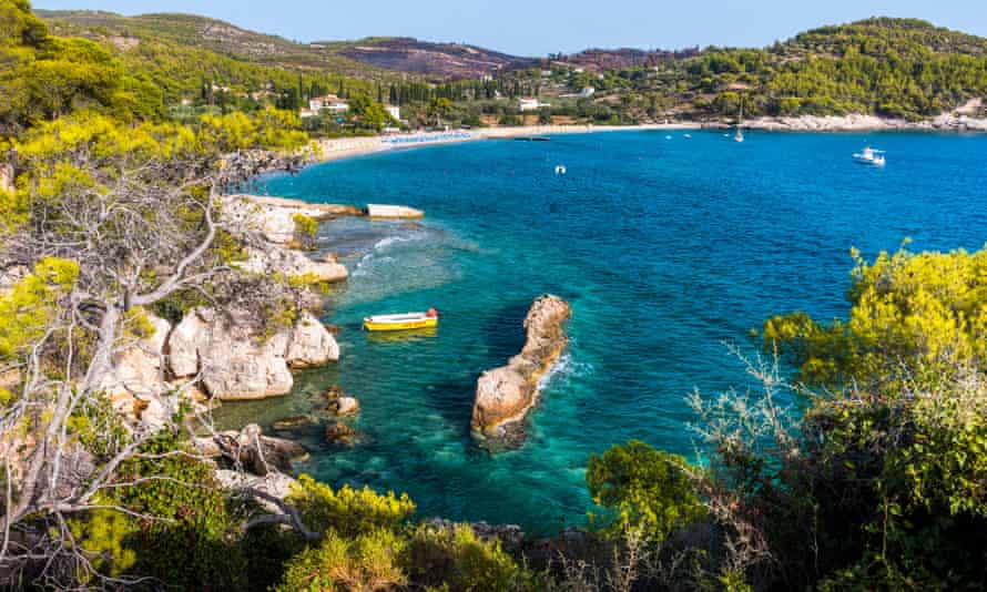 Spetses. off the Aegean coast, is the setting for John Fowles’s 1965 novel.
