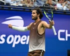 Carlos Alcaraz returns to U.S. Open with straight-sets win over Roman Safiullin