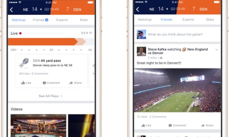 Facebook’s Sports Stadium app will focus on major international sporting events, and will debut at the NFL’s conference championship games and the Super Bowl