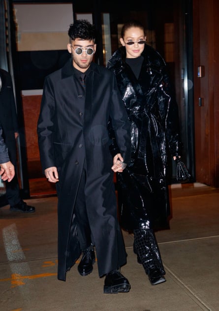 Zayn Malik and Gigi Hadid give the Matrix look a spin on the high street.