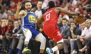 Nba Playoffs Rockets Outlast Warriors To Level Western -