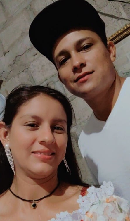 Higinio with Yessica.