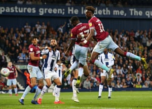 Keinan Davis and Tammy Abraham of Aston Villa entertain each other and the possibility is no longer there.