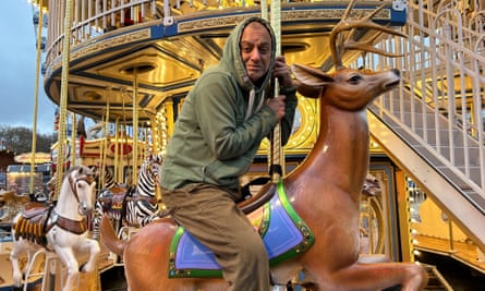 Not cut out for this … officially the worst ride tester in the world.
