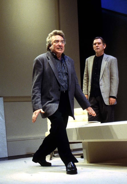 ‘Like a burly version of Molière’s Alceste’ … Albert Finney, left, with Tom Courtenay.