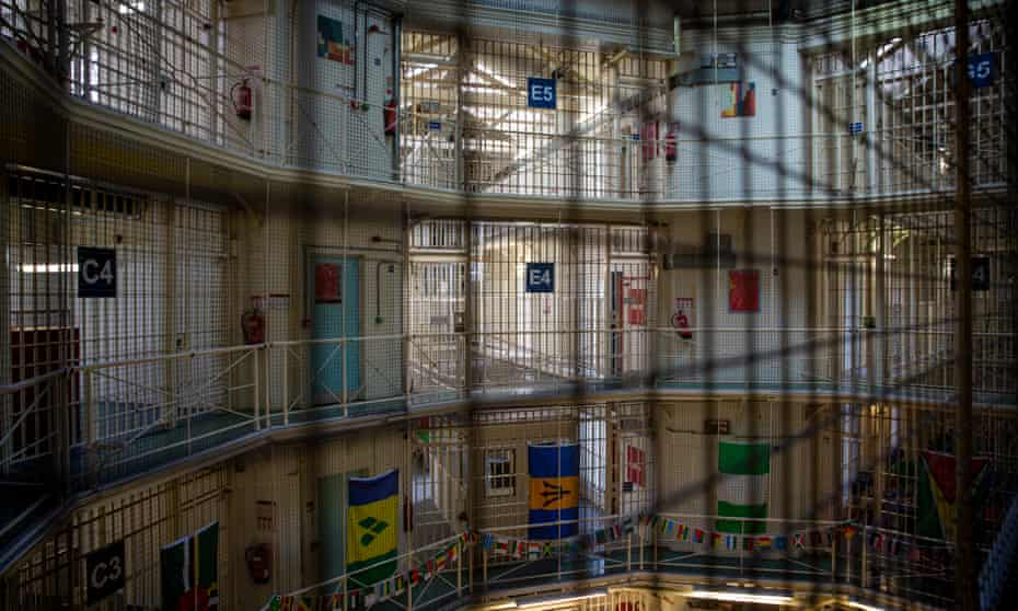 A view of the interior of HMP Pentonville