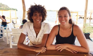 Portia Hart (left) and Lina Bustillo