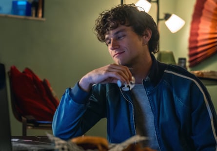 I guess he has to make it on looks alone … Brandon Flynn as Trevor.