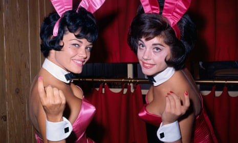 Bunnies at New York Playboy Club in 1962.