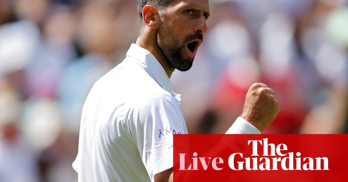 Wimbledon 2025: Djokovic routs Evans; De Minaur and Andreeva win on day four – live | Wimbledon 2025 Wimbledon 2025: Djokovic routs Evans; De Minaur and Andreeva win on day four – live | Wimbledon 2025