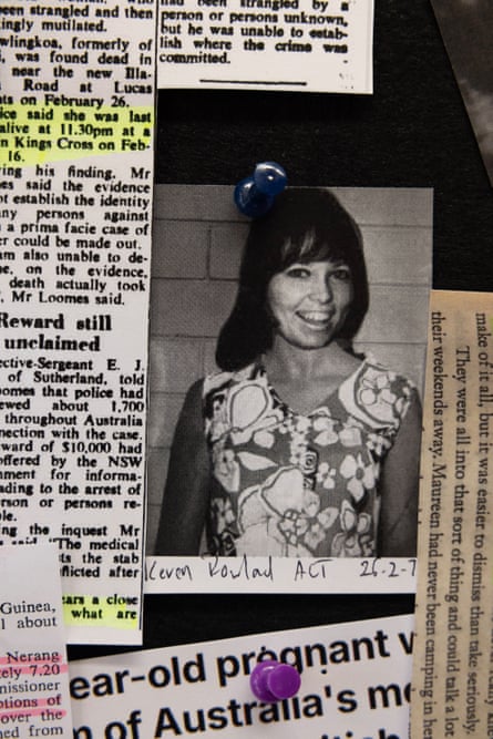 Newspaper clipping with photo of Keren Rowland
