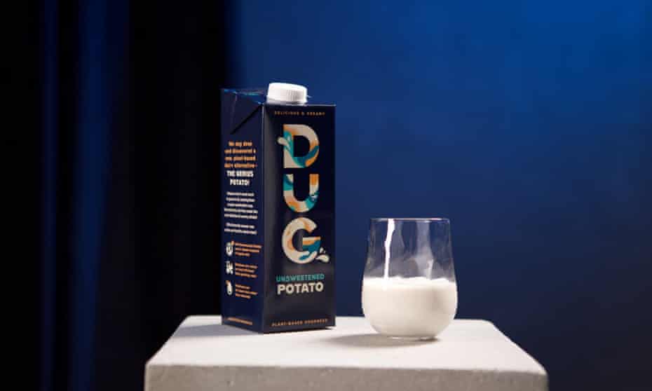 Dug’s potato plant-based milk drink.