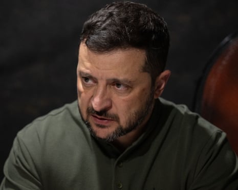 Ukrainian president Volodymyr Zelenskyy visits Kharkiv, Ukraine.
