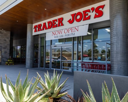 Trader Joe shop front in California