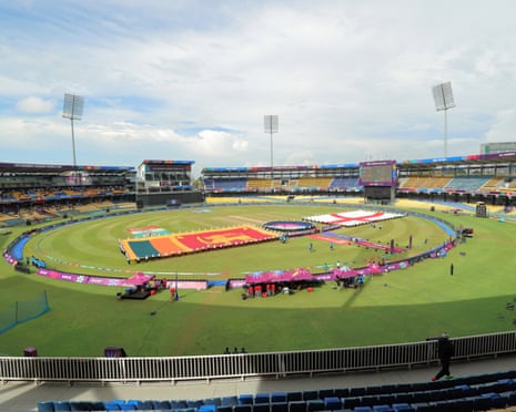 The scene before England v Sri Lanka in Colombo