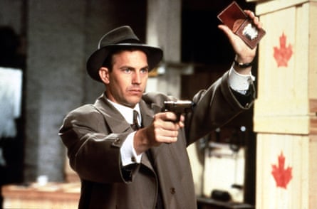 Kevin Costner stars as Eliot Ness in The Untouchables.