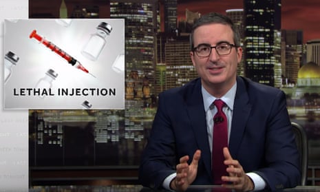 John Oliver: ‘Listing reasons you don’t support the death penalty is can feel like listing reasons why you’re not going to fuck your mom.’